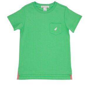 TBBC Carter Crewneck - Grafton Green with Worth Avenue White, 4T